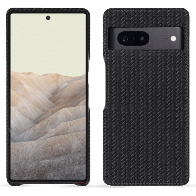 Noreve Lederschutzhülle (Google Pixel 7), Smartphone Hülle, Schwarz