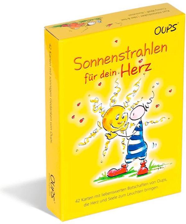 Produktbild Hörtenhuber, K: Oups Karten/Sonnenstrahlen f. unser Herz (Deutsch, Kurt Hörnchen, 2011)