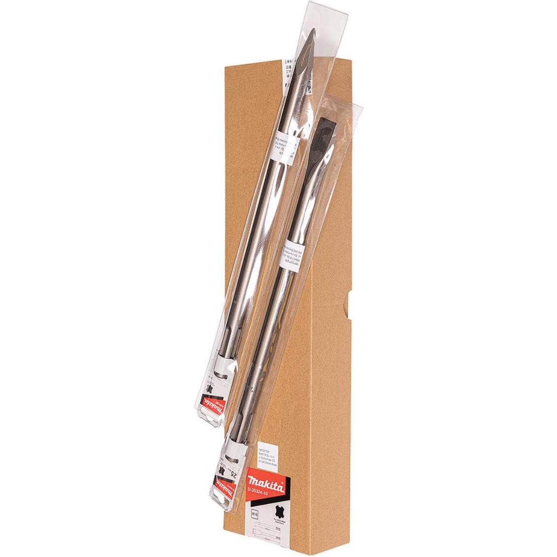 Makita Meissel- und Spitzmeisselset, 10St. (D-35324-10)
