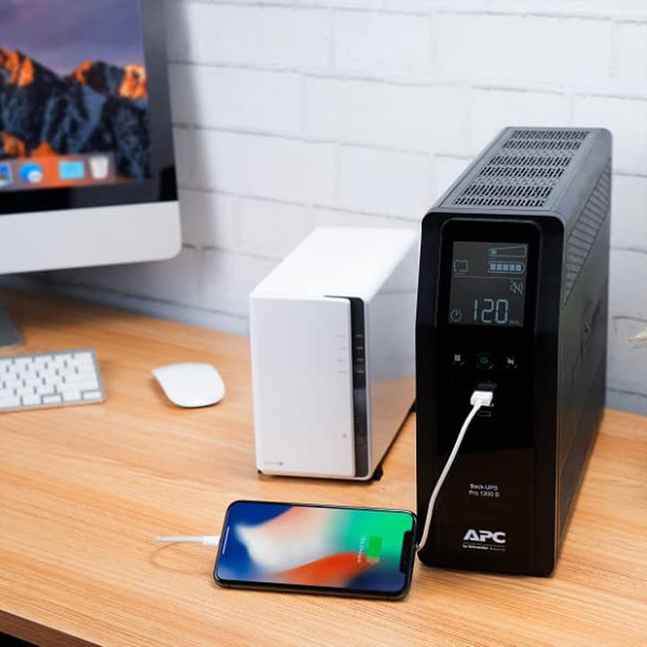 Actual product image APC BR1200SI (1200 VA, 720 W, Line-interactive UPS)