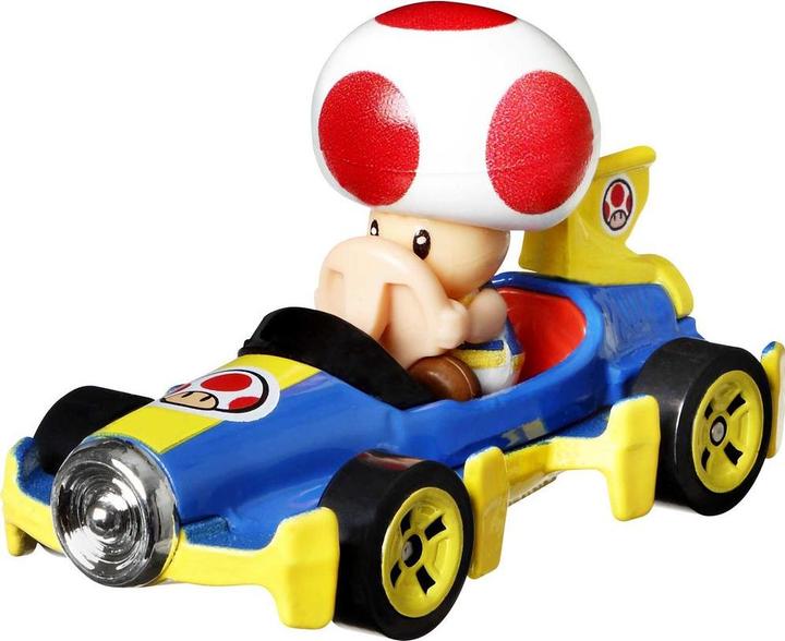 Produktbild Hot Wheels Mario Kart Die-Cast Toad