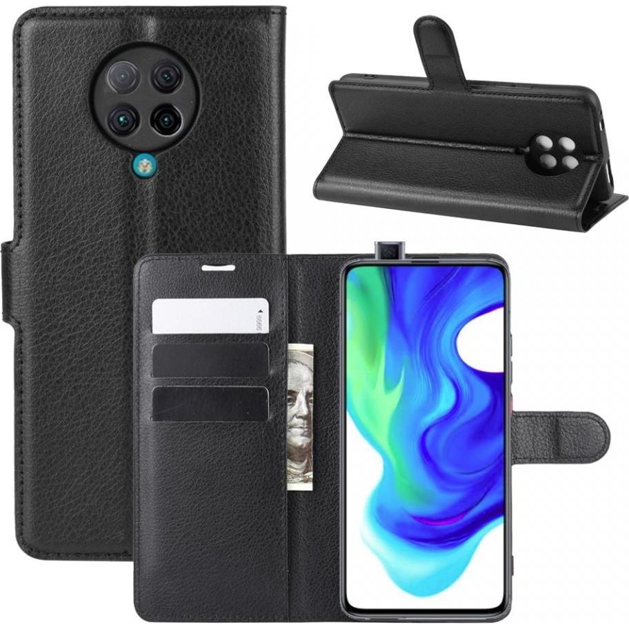 Screenguard Xiaomi Poco F2 Pro Leather Guard Lederhülle (Xiaomi Poco F2 Pro), Smartphone Hülle, Schwarz