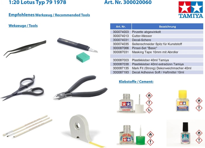 Actual product image Tamiya Lotus Type 79 1978