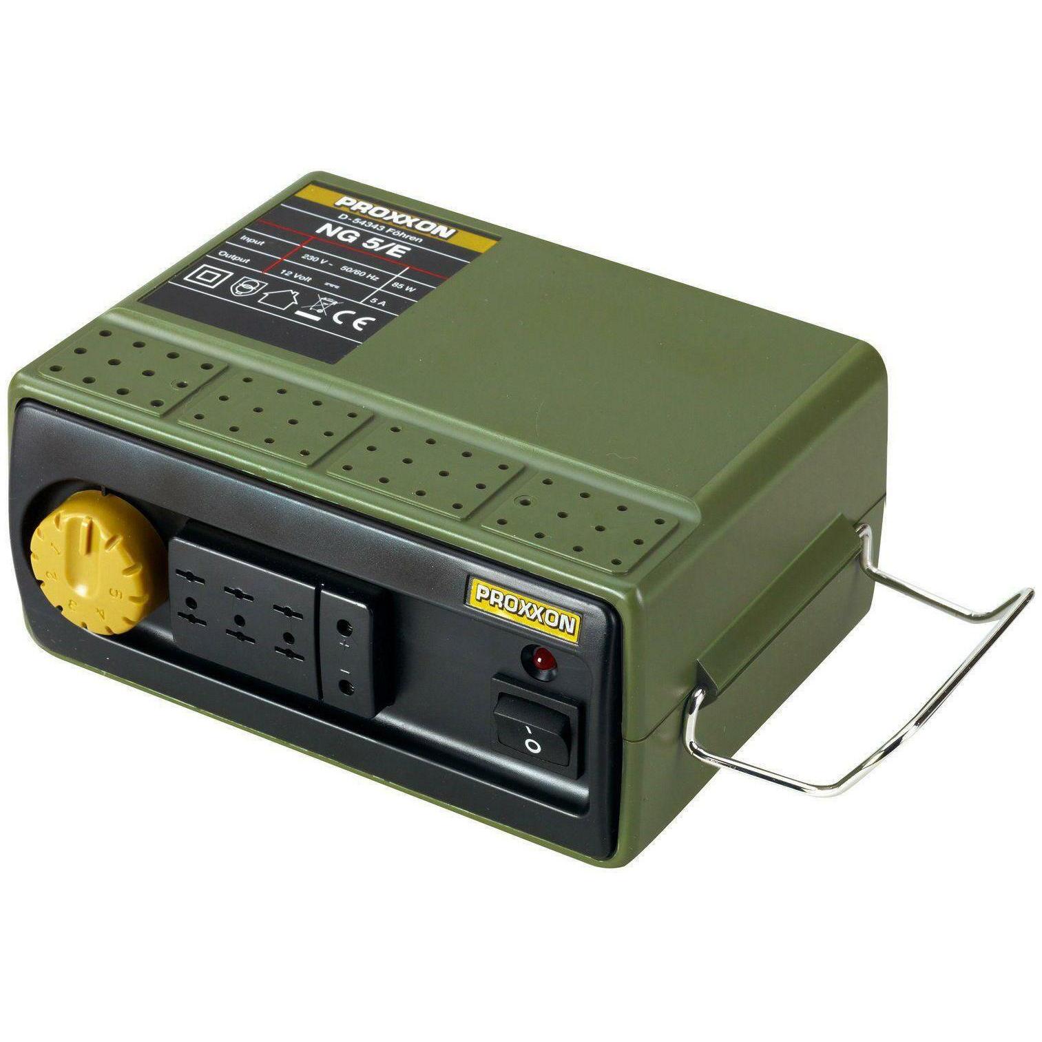 Proxxon, Werkzeugakku + Ladegerät, Netzgerät NG5/E (12 V)