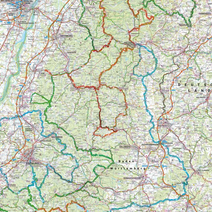 Immagine prodotto PublicPress Mappa moto Foresta Nera