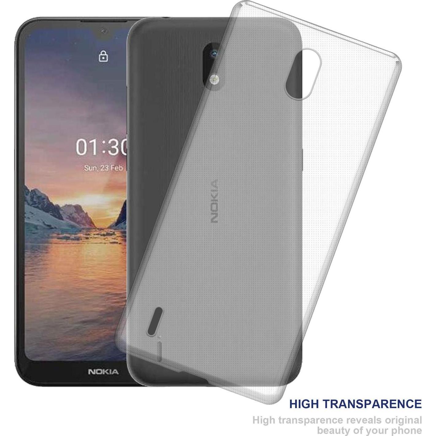 Thumbnail - Cadorabo TPU Ultra Slim AIR Cover (Nokia 1.3), Smartphone Hülle, Transparent
