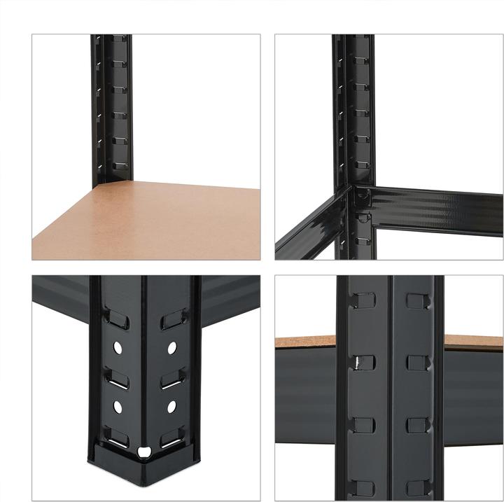 Actual product image Relaxdays Heavy duty shelf