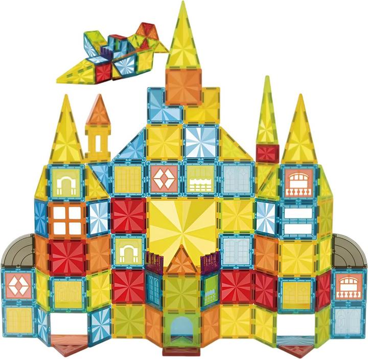 Image du produit VR Shinecon Kit de construction magnétique, 111 pièces - Imagine XL Multicolore