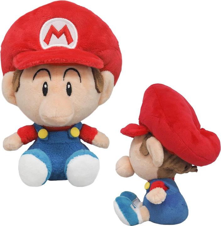 Actual product image Nintendo SUPER MARIO - Baby Mario - Peluche 16cm