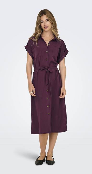 Actual product image Only ONLHANNOVER Langes Kleid Hemdblusenkleid (36)