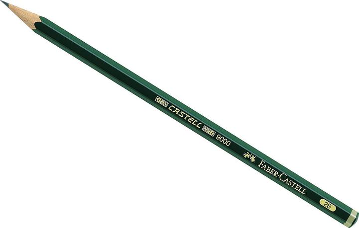 Actual product image Faber-Castell 9000 (2B, 12 x)