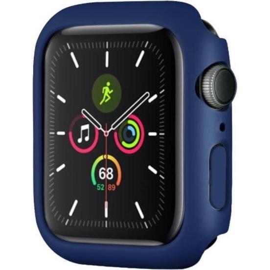 Strap-it Hard Hülle (Apple Watch), Uhrenarmband, Blau