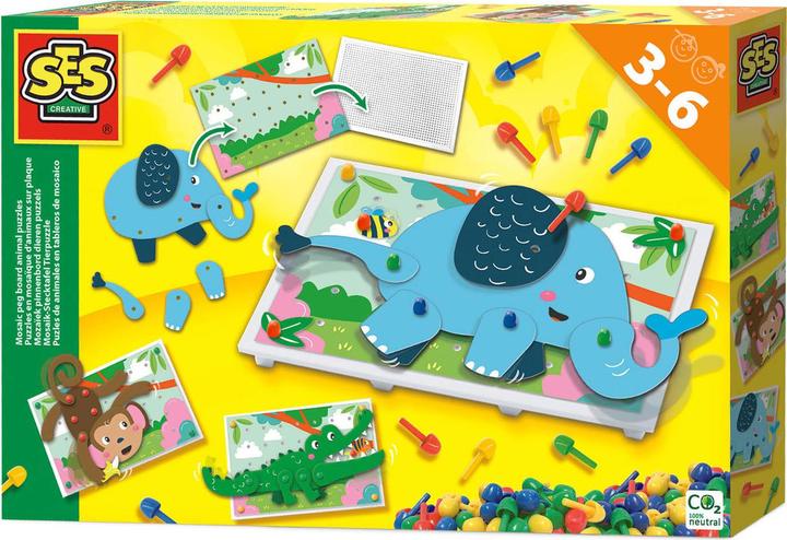 Produktbild Ses Mosaik "Tiere" (100 Teile)