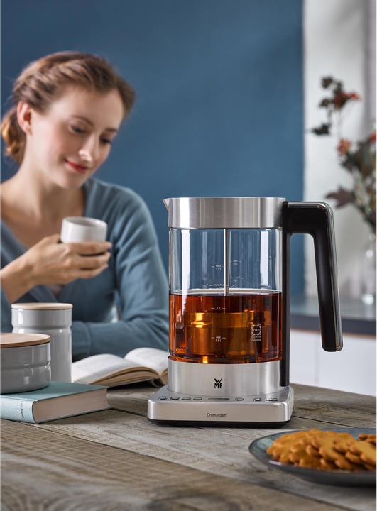 Actual product image WMF Glass Kettle with Temperature Selection 1,7l Tea Strainer Keep Warm Function Lono 3000W (1.70 l)