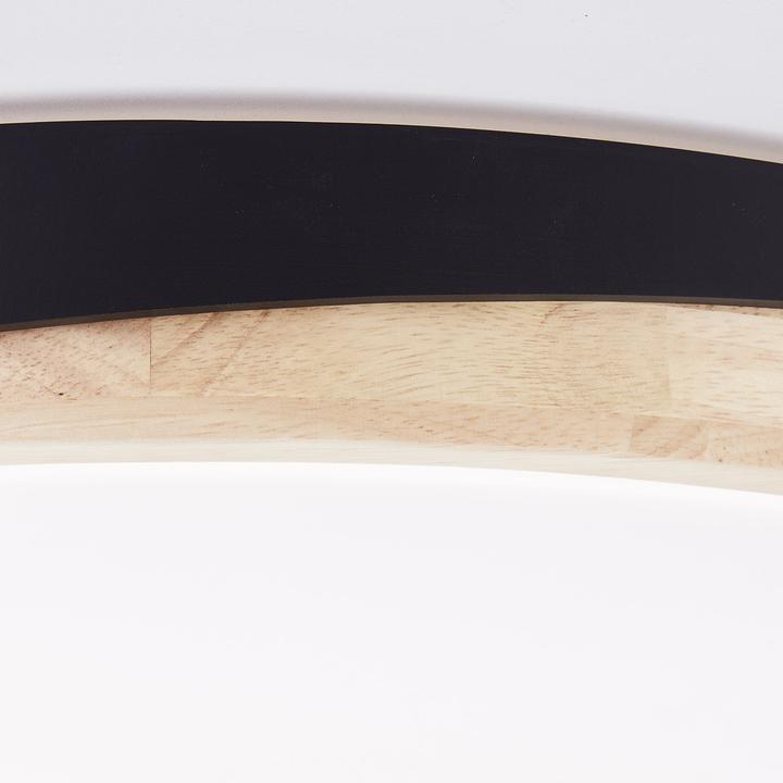 Produktbild Brilliant G80846/Baarlo LED-Deckenleuchte LED fest eingebaut W Schwarz matt (4500 lm)