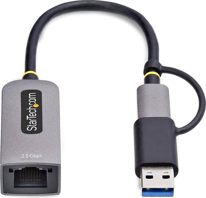 Produktbild StarTech USB 3.0 TYPE-C TO 2.5 GIGABIT (USB-C, RJ45 (1x))