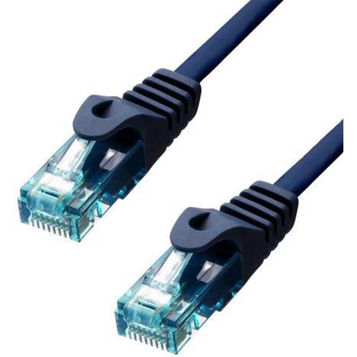 ProXtend U/UTP CAT6A LSZH AWG 24 CU Blue 0.5M (U/UTP, CAT6a, 0.50 m), Netzwerkkabel