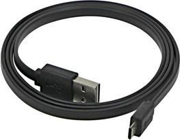 Neutral USB cable USB-A - microUSB 1 m Black (1 m, USB 2.0)
