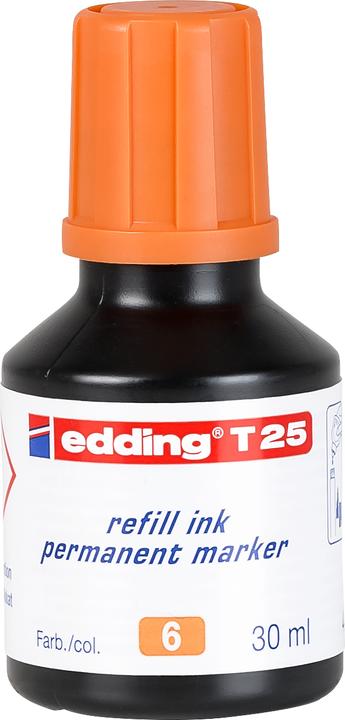 Produktbild Edding Nachfülltusche T25 (Nachfülleinheit, Orange, 37 mm)