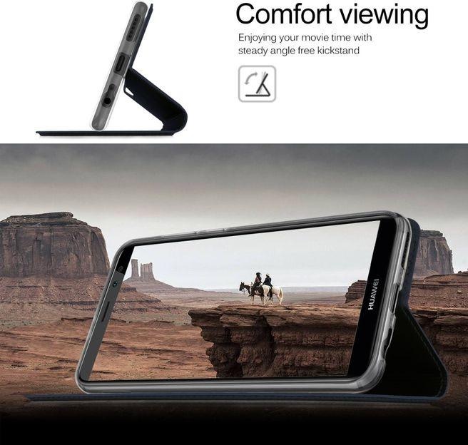 Produktbild Stylische Leder Hülle (Huawei Mate 10 Lite)