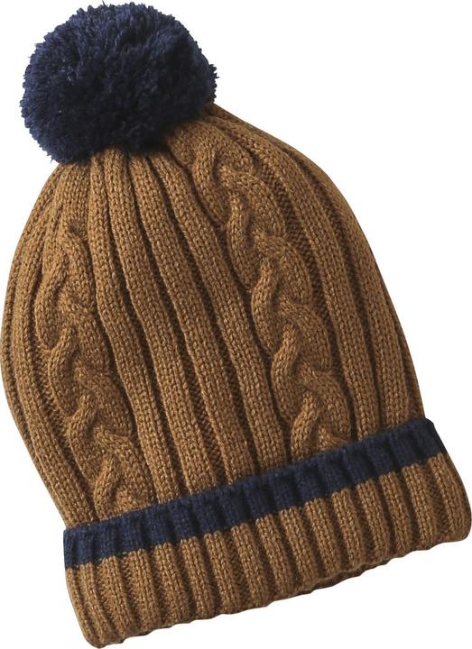 Actual product image Vertbaudet Set aus Mütze, Snood und Fäustlingen für Jungen, Zopfmuster (104, 116)
