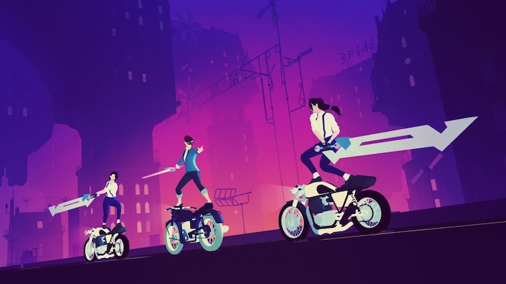 Actual product image Annapurna Interactive Sayonara Wild Hearts (PS4, EN)