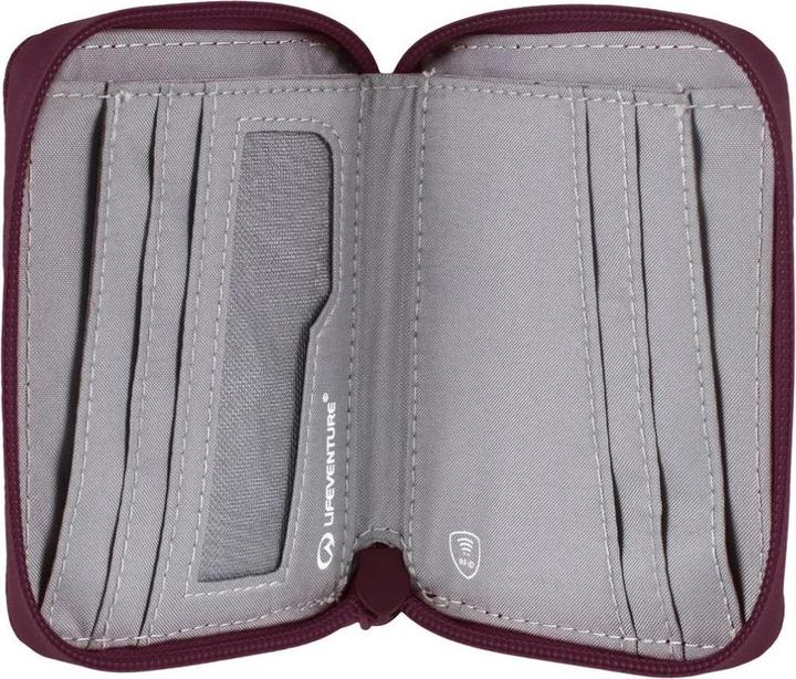 Immagine prodotto Lifeventure Portafoglio RFID Bi Fold, riciclato, prugna