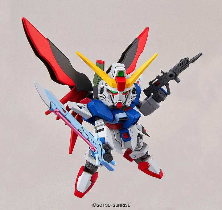 Actual product image Bandai GUNDAM - SD Gundam Ex-Standard Destiny Gundam - Model Kit