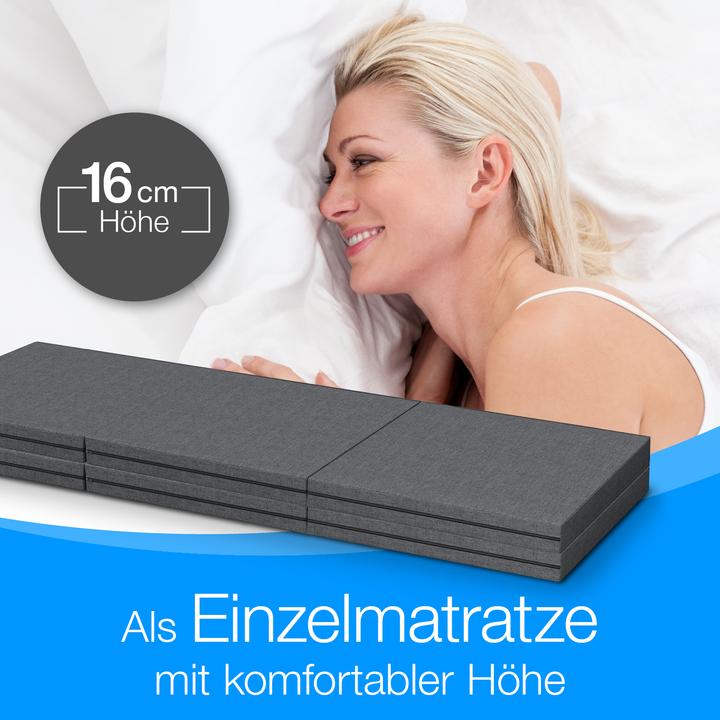 Produktbild Bestschlaf Gästematratze (140 x 200 cm, Schaumstoffkern)