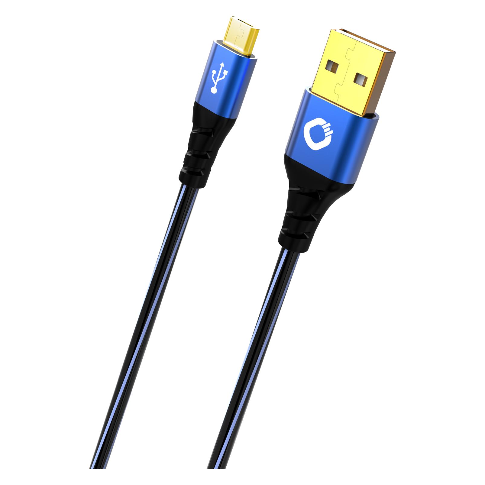 Oehlbach Cavo USB Plus USB-A A USB-C 1m, USB 3.0 SuperSpeed, 5 GBit/s, Connettori Placcati Oro, Rame OFC, Per Smartphone, Tablet E Notebook