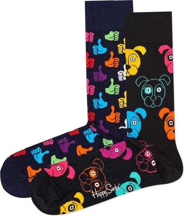 Immagine prodotto Happy Socks Classic Dog (Confezione da 2, 41 - 46)