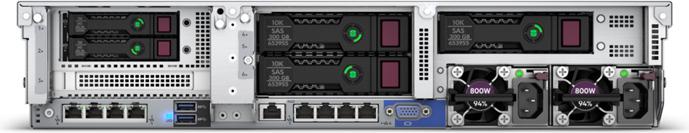 Actual product image HPE DL380G10 5218 1P NC 8SFF BC Svr (Intel Xeon Gold 5218, 3000 GB, Rack Server)