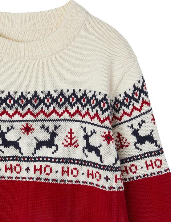 Produktbild Vertbaudet Kinder Weihnachtspullover mit Jacquardmuster Capsule FAMILY (152)