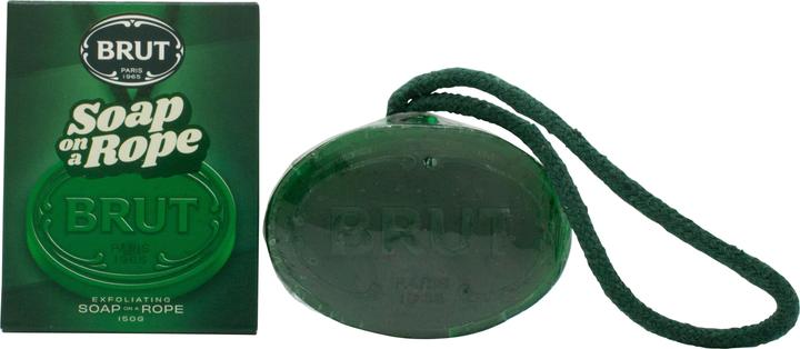 Brut Men's Classic Authentic Original Soap on a Rope 150g (Hartseife)