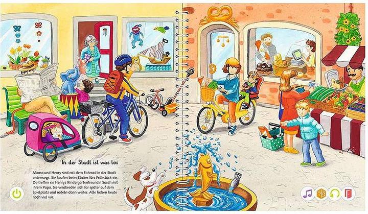 Actual product image tiptoi Wörter-Bilderbuch Unterwegs (German, Yvonne Follert, Katja Rough, 2022)