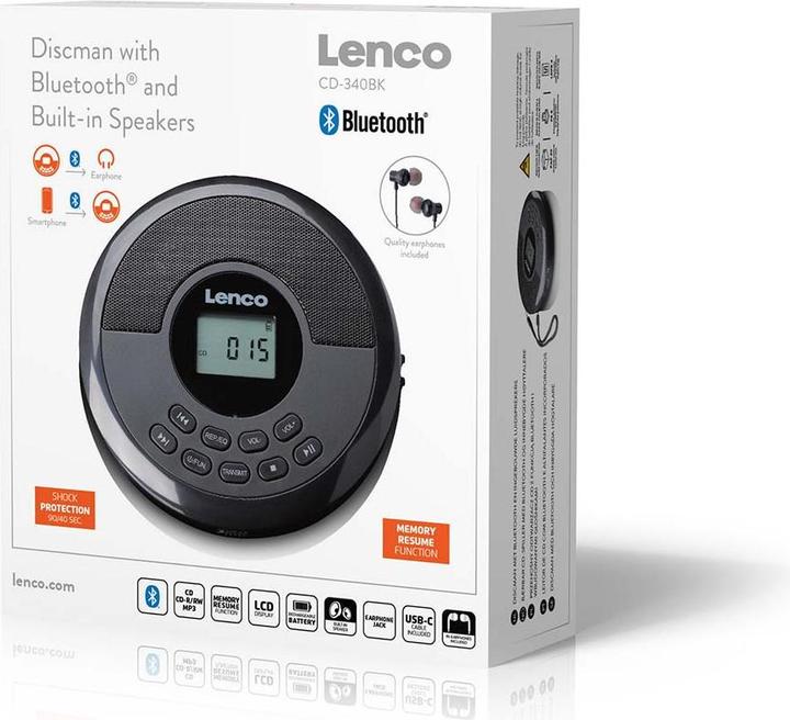Produktbild Lenco CD-340BK