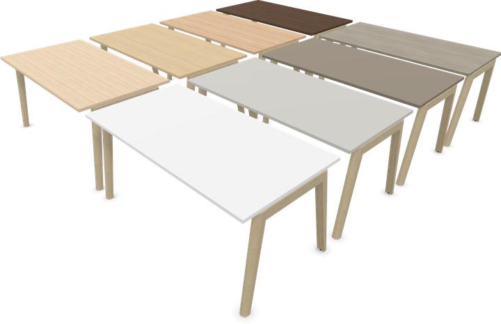 Produktbild Narbutas Nova Wood Schreibtisch (1600 x 800 x 740 mm)