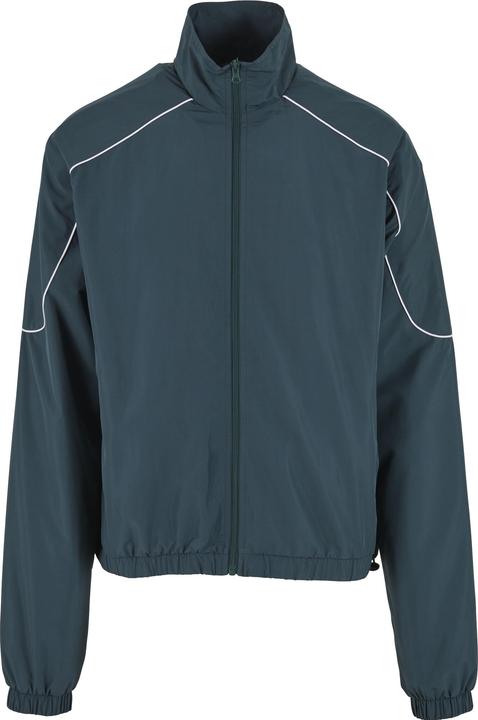 Actual product image Urban Classics Piped Panel Trackjacket bottlegreen M (M)