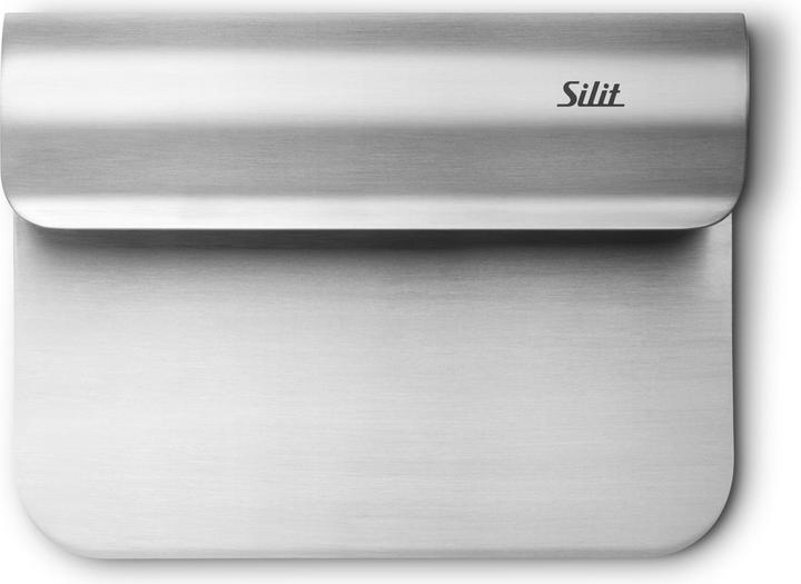 Produktbild Silit Gemüseschaufel Küchenhilfe Teigschaber 11x15cm Cut'n Serve Edelstahl matt