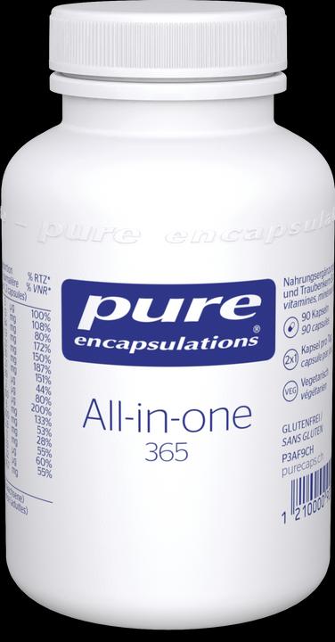 Pure encapsulations Tout-en-un 365 (90 pièce(s), Capsules, 135 g)