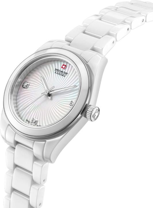 Immagine prodotto Swiss Military Hanowa Recluta svizzera Lady in ceramica (Fatto in Svizzera, 31.50 mm)
