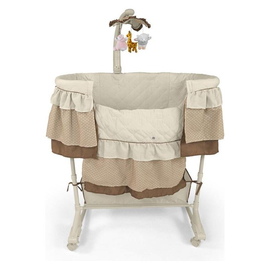 Mally, Bassinet + Wieg, Milly Kołyska Wieg Sweet Melody 4w1pilot Star