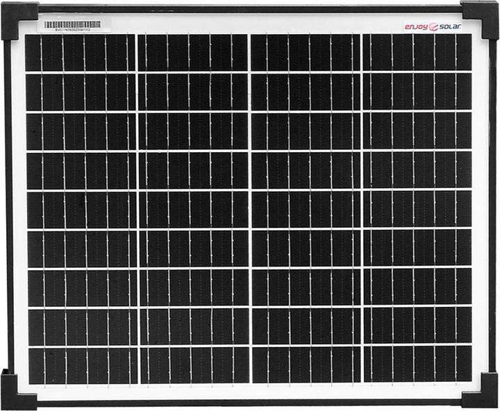Produktbild Enjoy solar Monokristallines Solarmodul 20W/12V (20 W, 1.60 kg)