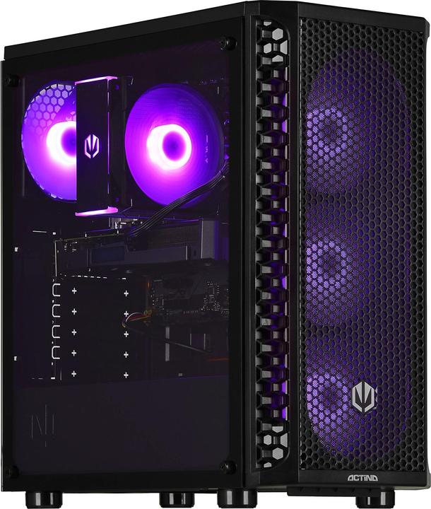 Actina 5901443404859 PC AMD Ryzen™ 7 8700F 32 Go DDR5-SDRAM 1 TB SSD AMD Radeon RX 7800 XT Midi Towe (AMD Ryzen 7 8700G, 32 Go, 1000 Go, Radeon RX 7800 XT)