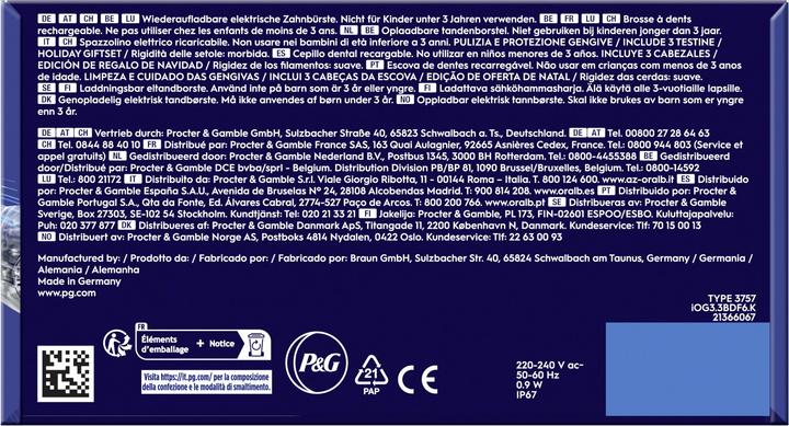 Actual product image Oral-B iO 3 + Holiday Giftset