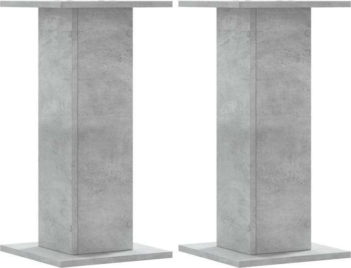 Actual product image vidaXL Speaker stand 2 pcs. 30 x 30 x 60 cm (1 pair, Stand, Not movable)
