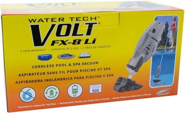 Actual product image Water Tech Battery Pool Cleaner Volt FX-8 Li
