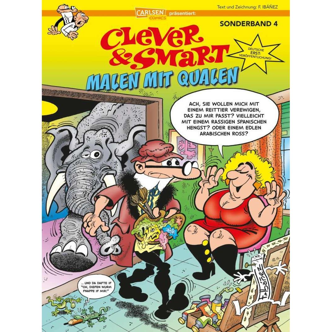Clever und Smart Sonderband 4: Malen mit Qualen, Belletristik von Francisco Ibáñez