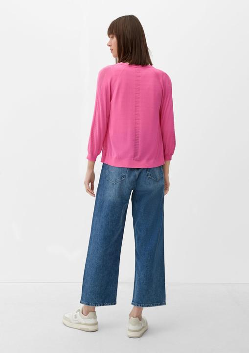 Produktbild s.Oliver Strickjacke Strickjacke aus Viskose (40)