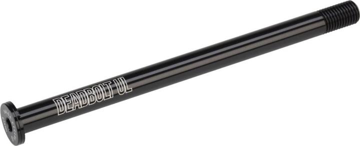 Actual product image Salsa Deadbolt Ultralight thru axle, HR 12x174mm, M12x1.5, 20mm, black